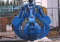 Hydraulic Orange Peel Grab , Strong Body Mechanical Grab Bucket For Coal Clinker