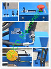 Blue Color Portable Lifting Equipment Crane With Telescopic Boom For Industry