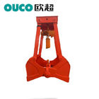 Electric Hoist Type Clamshell Crane Bucket For Bulk Cargo Portable Design