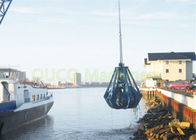 Marine Orange Peel Bucket  Vessel Deck Under Water For Loading Cargoes